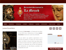 Tablet Screenshot of hermandaddelamerced.org